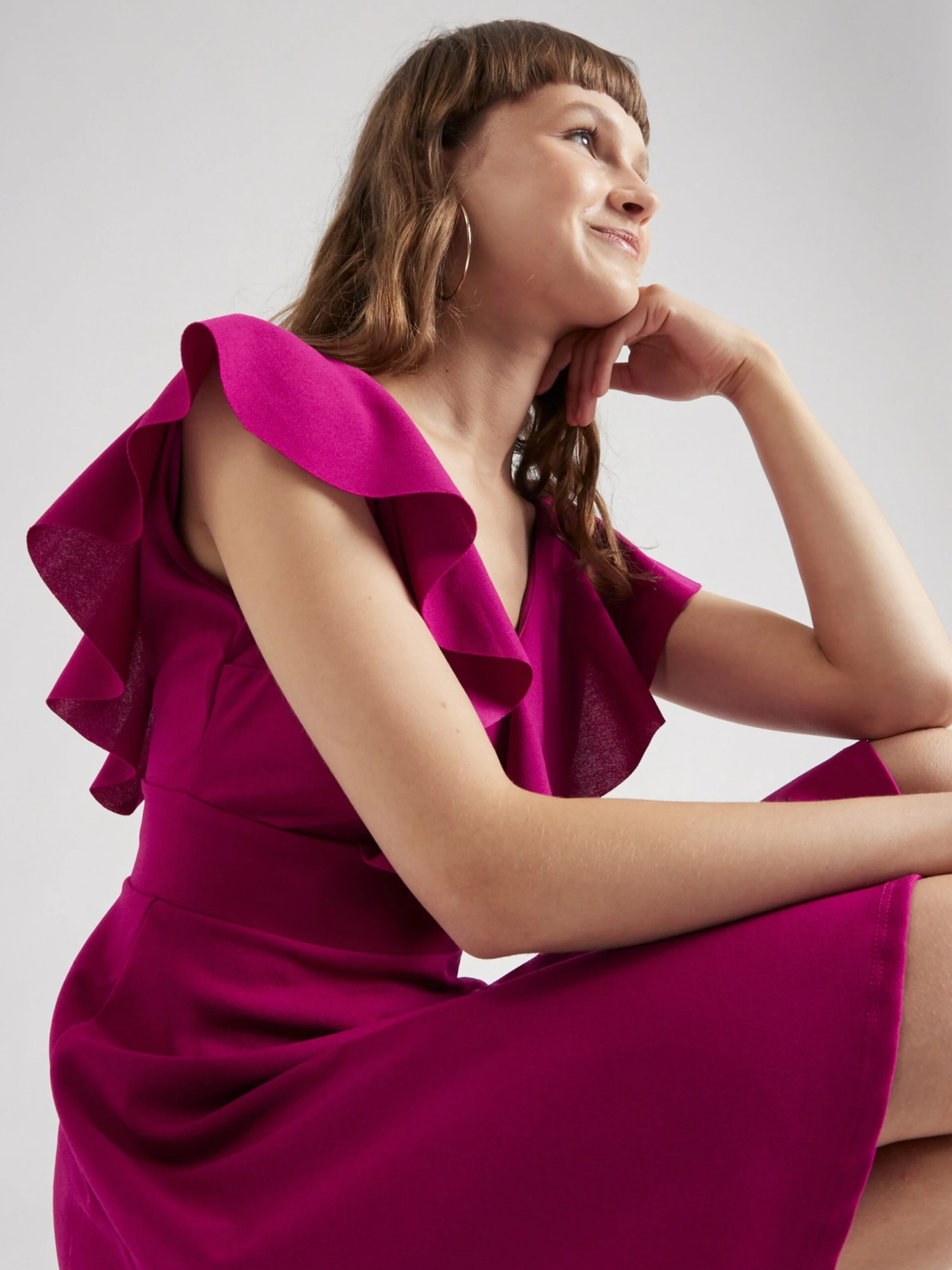 Wal G Cocktailjurken Cocktailjurk MICKY Dames Roze 4 Wal G Cocktailjurken Cocktailjurk MICKY Dames Roze - Afbeelding 2