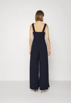 Wal G Jackie Wide Leg - Jumpsuit - Navy Blue -Wal G 65d008c505a14d5fba5075d4cfad8706