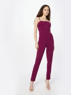 Wal G Lange Jumpsuits Jumpsuit HARRIETTE Dames Pruim 9 Wal G Lange Jumpsuits Jumpsuit HARRIETTE Dames Pruim -Wal G 660ce69780021e9aa9e1e4037b41dd9f