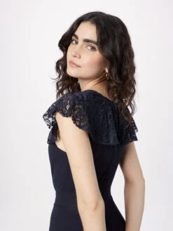 Wal G Lange Jumpsuits Jumpsuit SARAH Dames Navy -Wal G 67207ef44a130edb7ae35f9682a516e0