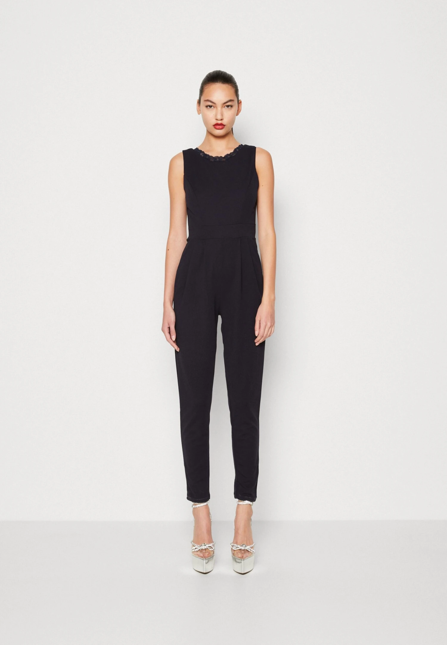Wal G Dayna Straight Leg - Jumpsuit - Navy Blue 3 Wal G Dayna Straight Leg - Jumpsuit - Navy Blue