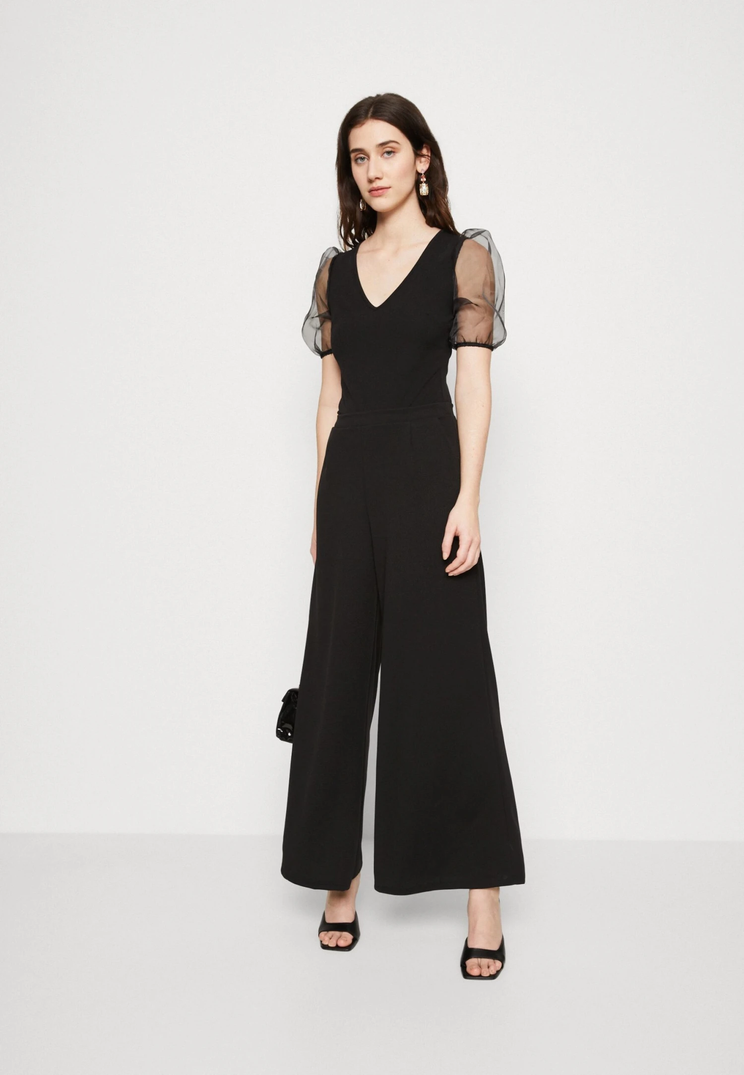 Wal G Matila Bodysuit - T-Shirt Print - Black 4 Wal G Matila Bodysuit - T-Shirt Print - Black - Afbeelding 2