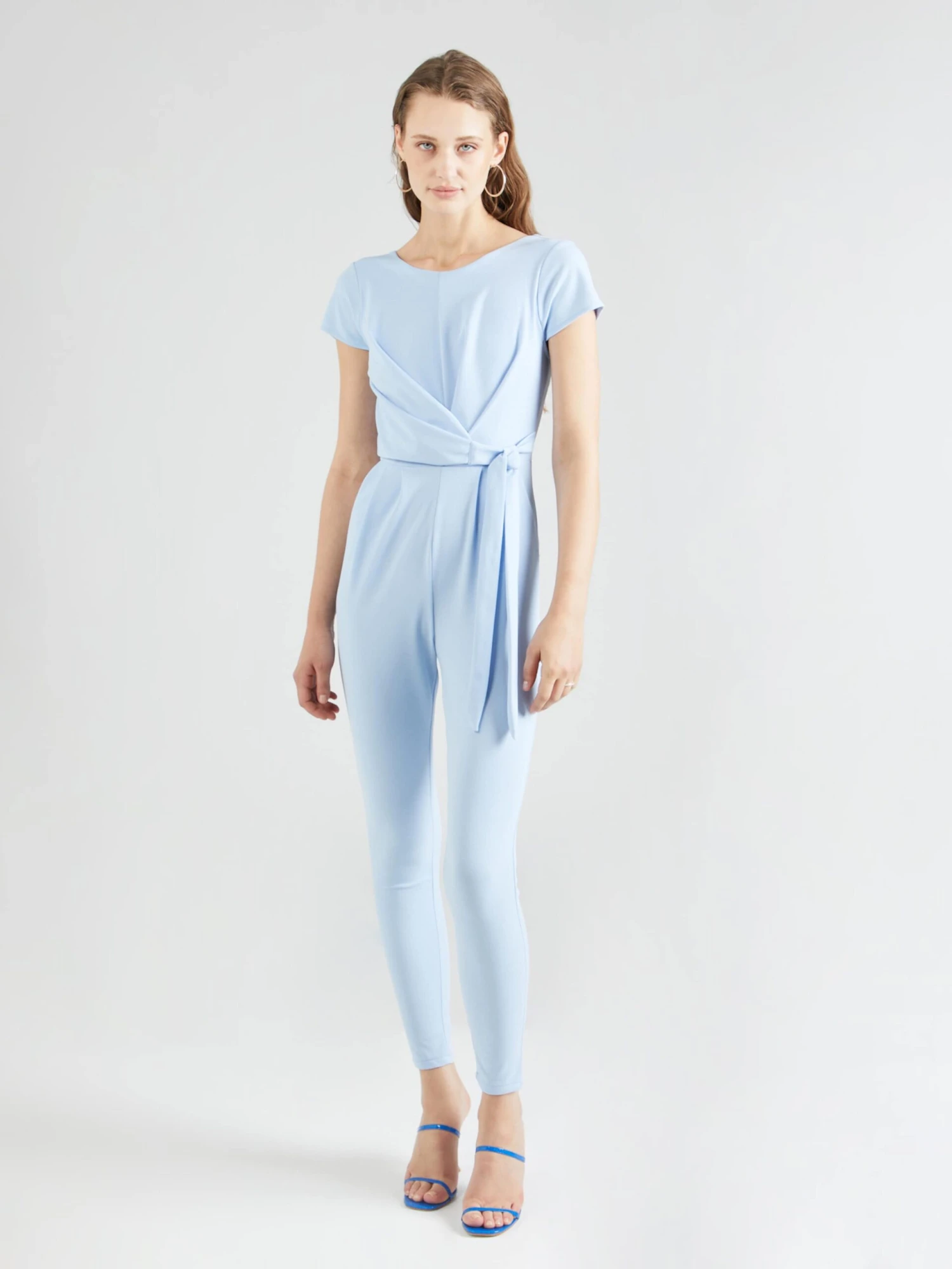Wal G Lange Jumpsuits Jumpsuit Dames Lichtblauw 5 Wal G Lange Jumpsuits Jumpsuit Dames Lichtblauw - Afbeelding 3