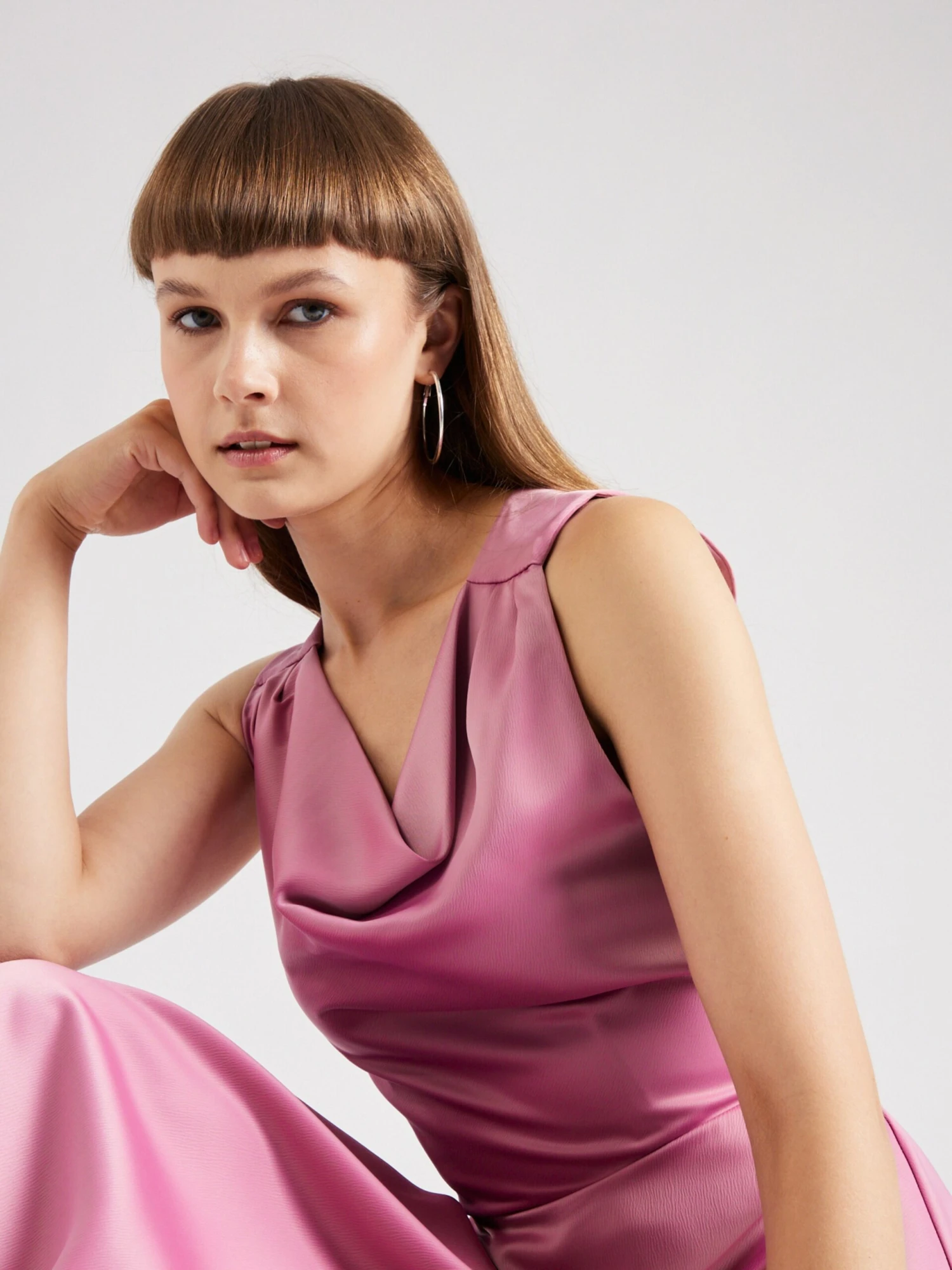 Wal G Cocktailjurken Cocktailjurk LOGAN Dames Pink 4 Wal G Cocktailjurken Cocktailjurk LOGAN Dames Pink - Afbeelding 2