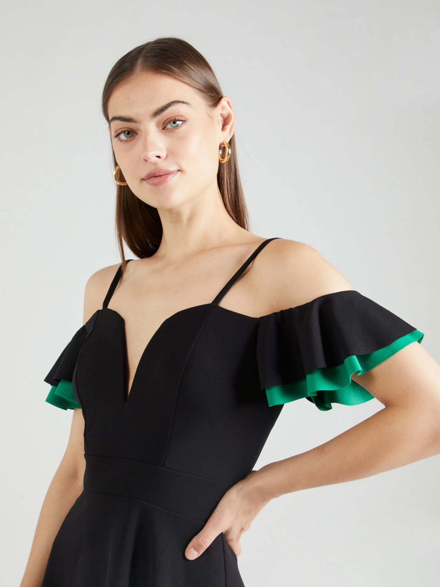 Wal G Cocktailjurken Cocktailjurk LASSY Dames Zwart 4 Wal G Cocktailjurken Cocktailjurk LASSY Dames Zwart - Afbeelding 2