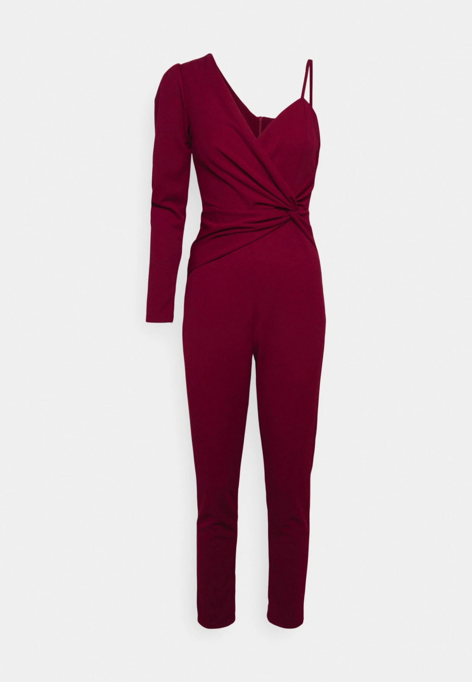 Wal G Ciaramin One Sleeve Jumpsuit - Jumpsuit - Berry Wine 7 Wal G Ciaramin One Sleeve Jumpsuit - Jumpsuit - Berry Wine - Afbeelding 5