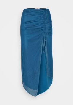 Wal G Roro Midi Skirt - Kokerrok - Dark Teal Blue -Wal G 738f979455d34d23be746139e7e907ae