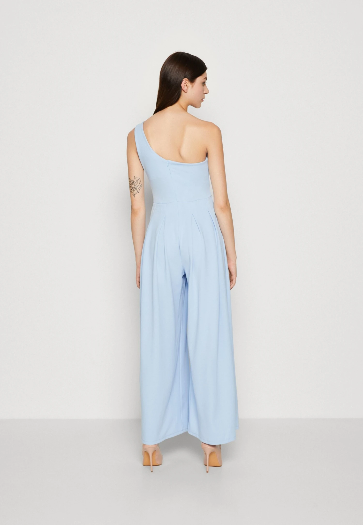 Wal G Sasha Pleated Pant - Jumpsuit - Sky Blue 5 Wal G Sasha Pleated Pant - Jumpsuit - Sky Blue - Afbeelding 3
