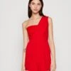 Wal G Lula One Shoulder - Jumpsuit - Red 1 Wal G Lula One Shoulder - Jumpsuit - Red -Wal G 752d598873454f2dba67b1e119d79ec1