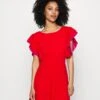 Max Ruffle Skater - Cocktailjurk - Red/Fuchsia -Wal G 75703a2309ca440297dd6f88010b9cac