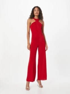 Wal G Lange Jumpsuits Jumpsuit Dames Vuurrood 9 Wal G Lange Jumpsuits Jumpsuit Dames Vuurrood -Wal G 76166a894734cee49379b0d8c450ceaa