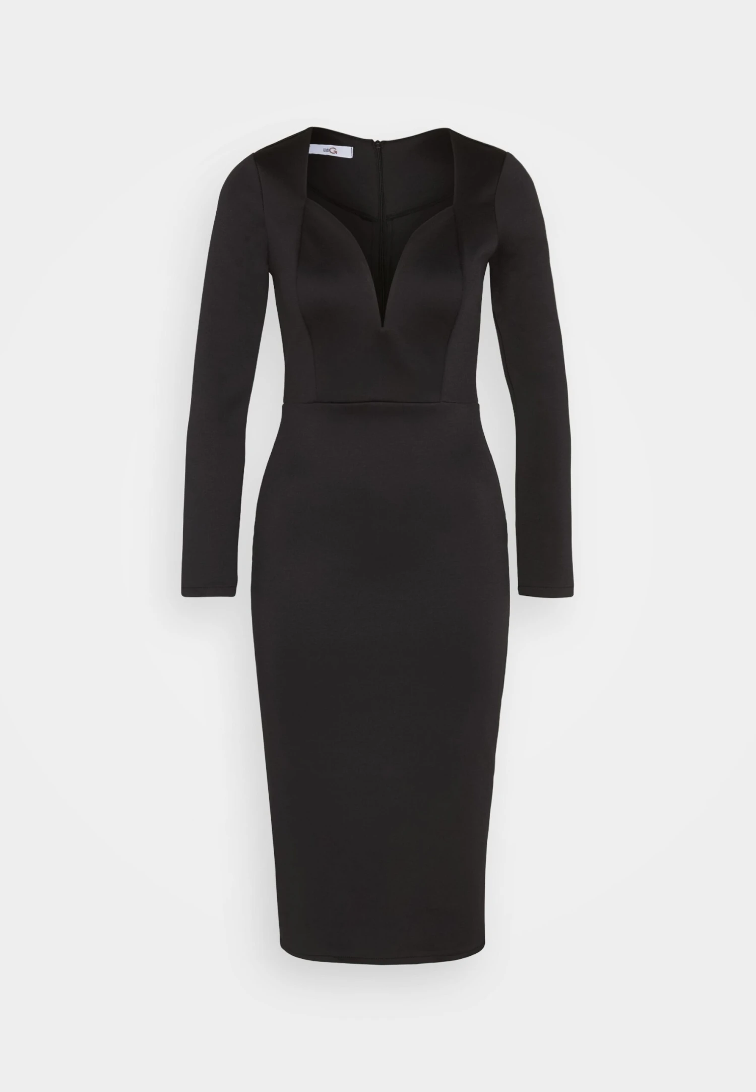 Wal G Zanad V Neck Midi - Jerseyjurk - Black 7 Wal G Zanad V Neck Midi - Jerseyjurk - Black - Afbeelding 5