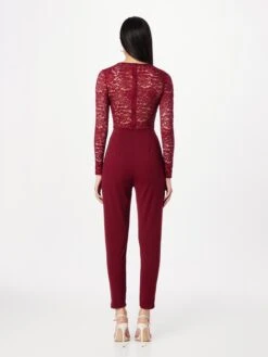 Wal G Lange Jumpsuits Jumpsuit BLAKE Dames Merlot -Wal G 79889c433adaf32756f6bab66095a186