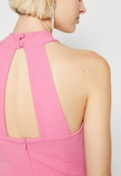 Wal G Indy Cross Neck Maxi - Jerseyjurk - Rose Pink -Wal G 7b377959d8804dca83f52ceb6366b039