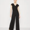 Wal G Cecillian V Neck - Jumpsuit - Black 1 Wal G Cecillian V Neck - Jumpsuit - Black -Wal G 7c6dade8766748fbaafb52da922ed921