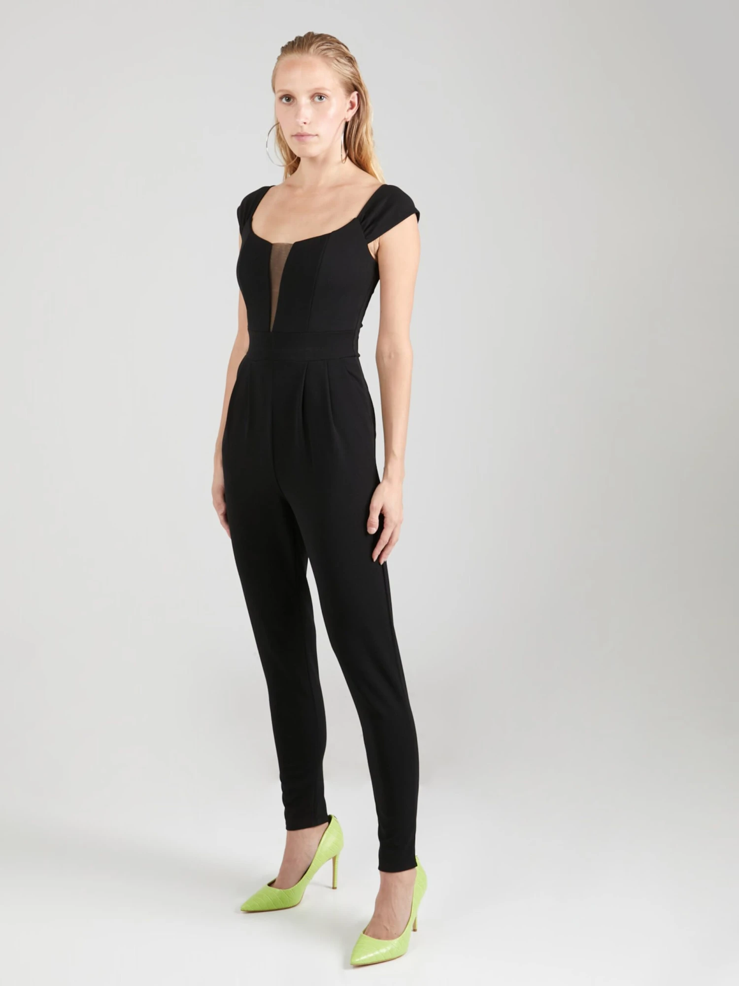 Wal G Lange Jumpsuits Jumpsuit MATTY Dames Zwart 5 Wal G Lange Jumpsuits Jumpsuit MATTY Dames Zwart - Afbeelding 3
