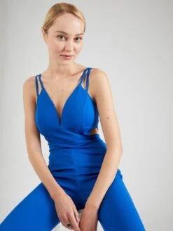 Wal G Lange Jumpsuits Jumpsuit JADE Dames Royal Blue/koningsblauw -Wal G 7d7b0ff32698e02bc44f7f826ab4248d
