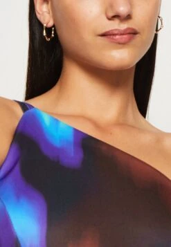 Wal G Vlera Strap Print Midi - Jerseyjurk - Mehrfarbig -Wal G 7e61d2accf944b2395e74868431a54a4