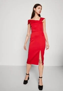 Wal G Delila Strap Midi - Jerseyjurk - Red 11 Wal G Delila Strap Midi - Jerseyjurk - Red -Wal G 7e8c238d95a940f1ac1b779a3fe8f79d