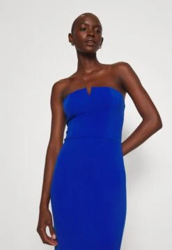 Mindy V Neck Maxi - Cocktailjurk - Electric Blue -Wal G 7e96ba96541e47458ba98c6401ce9b4d