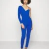 Ewan One Sleeve - Jumpsuit - Electric Blue 1 Ewan One Sleeve - Jumpsuit - Electric Blue -Wal G 800e553d3bbf419680d9567980a6a162