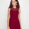 Wal G Accessorie Neck Skater Dress - Cocktailjurk - Wine 1 Wal G Accessorie Neck Skater Dress - Cocktailjurk - Wine -Wal G 8400916d59f74f6eadd07db0d32a2380
