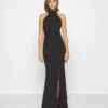 Wal G Sara Halter Neck Maxi Dress - Galajurk - Black 1 Wal G Sara Halter Neck Maxi Dress - Galajurk - Black -Wal G 86dc54ebf3c2455c872c722e69efaa38