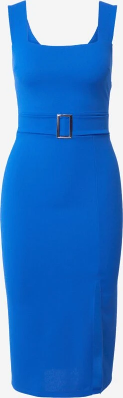 Wal G Midi Jurken Jurk JUMINA Dames Royal Blue/koningsblauw