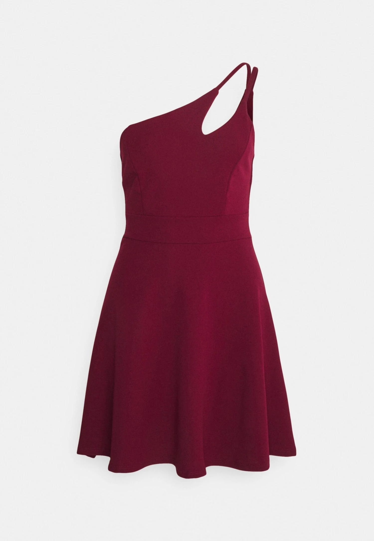 Relly Strap Skater - Cocktailjurk - Wine 7 Relly Strap Skater - Cocktailjurk - Wine - Afbeelding 5
