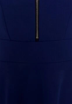 Wal G Danya Ruffle Sleeve Zip Skater Dress - Jerseyjurk - Electric Blue 7 Wal G Danya Ruffle Sleeve Zip Skater Dress - Jerseyjurk - Electric Blue -Wal G 88d3447a36a844a98f71beccdeae305c