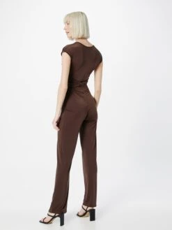 Wal G Lange Jumpsuits Jumpsuit HALA Dames Chocoladebruin 10 Wal G Lange Jumpsuits Jumpsuit HALA Dames Chocoladebruin -Wal G 8a4213702848bcf93a4c1a91761557f8