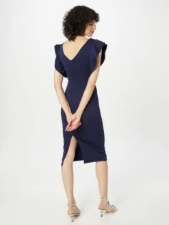 Wal G Kokerjurken Kokerjurk HOPE Dames Navy -Wal G 8ba2d8ca3832608b452b1e4226ff2639