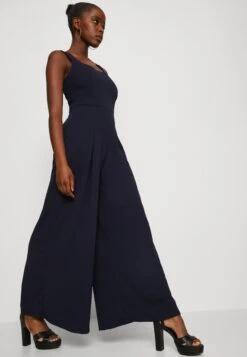 Wal G Rian Wide Leg Pleat - Jumpsuit - Navy Blue 11 Wal G Rian Wide Leg Pleat - Jumpsuit - Navy Blue -Wal G 8d9257d3dd194a69b12c59b701b66351