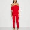 Wal G Luette Off Shoulder - Jumpsuit - Red 1 Wal G Luette Off Shoulder - Jumpsuit - Red -Wal G 8f2ca35d2f9d4d1b861f56ed5eeb9f45
