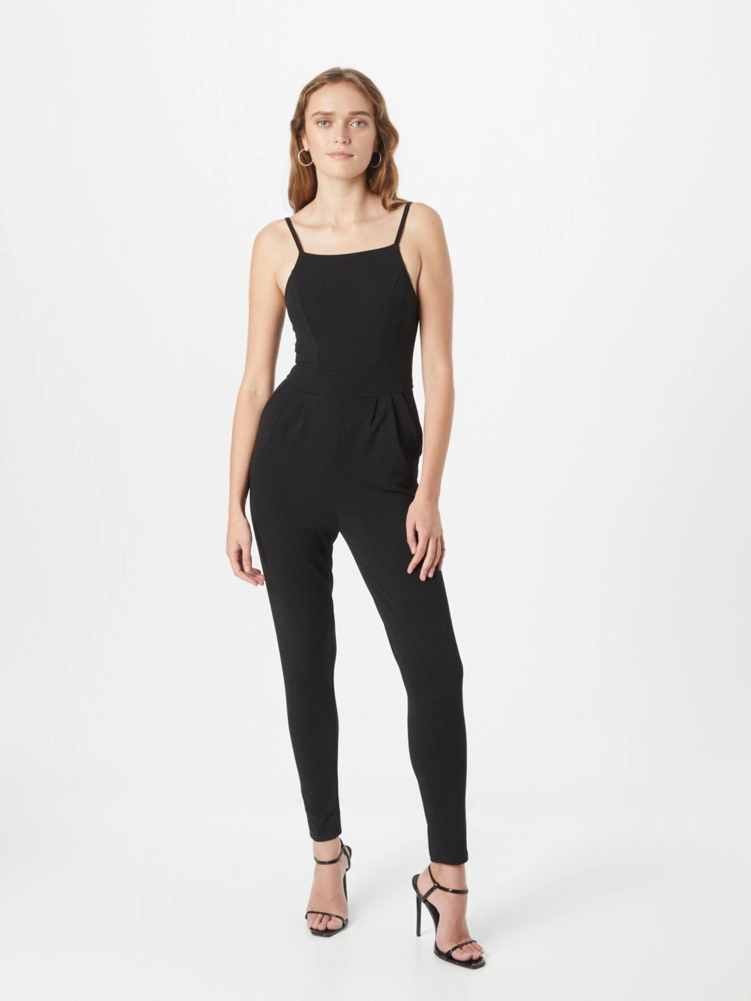 Wal G Lange Jumpsuits Jumpsuit BILLY Dames Zwart 5 Wal G Lange Jumpsuits Jumpsuit BILLY Dames Zwart - Afbeelding 3