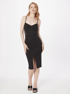 Wal G Midi Jurken Jurk TIZA Dames Zwart 13 Wal G Midi Jurken Jurk TIZA Dames Zwart -Wal G 93be9a9e68791d5f8144bf1fc91f495d