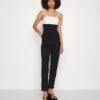 Wal G Janya Contrast Jumpsuit- Jumpsuit - Black/White 1 Wal G Janya Contrast Jumpsuit- Jumpsuit - Black/White -Wal G 955ffaf95ddb4a46a56e6e388320dce8