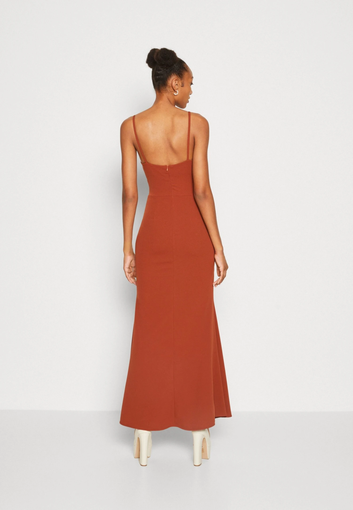 Wal G Jackie Strappy Maxi - Maxi-Jurk - Terracotta 5 Wal G Jackie Strappy Maxi - Maxi-Jurk - Terracotta - Afbeelding 3