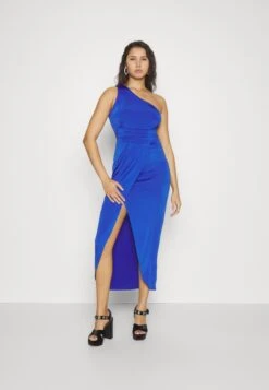 Wal G Party Bina One Shoulder Midi - Jerseyjurk - Electric Blue 14 Wal G Party Bina One Shoulder Midi - Jerseyjurk - Electric Blue -Wal G a39e0ce577ed4ecea71437686dc18be5