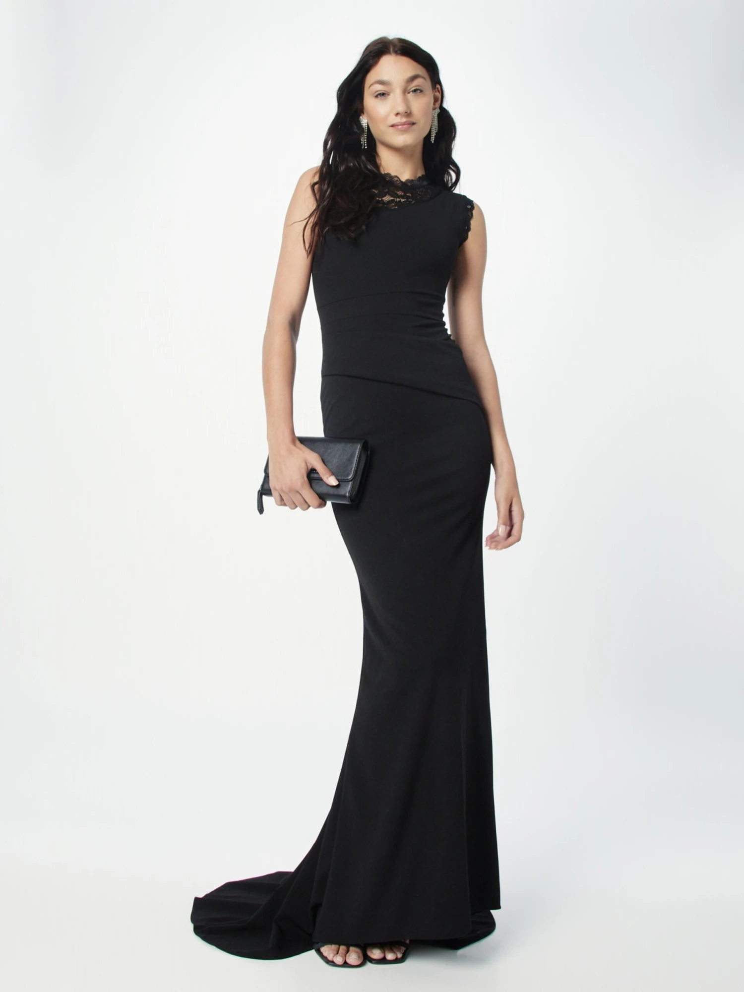 Wal G Avondjurken Avondjurk ANDY Dames Zwart 7 Wal G Avondjurken Avondjurk ANDY Dames Zwart - Afbeelding 5