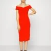 Wal G Zara Midi Dress - Cocktailjurk - Red -Wal G a5837b0b2b6c411591d181ce46741ba2