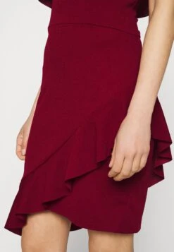 Revra Strappy Frill Skater - Jerseyjurk - Berry Wine 11 Revra Strappy Frill Skater - Jerseyjurk - Berry Wine -Wal G a69eac227a7e432894e7fc30caa95eaf