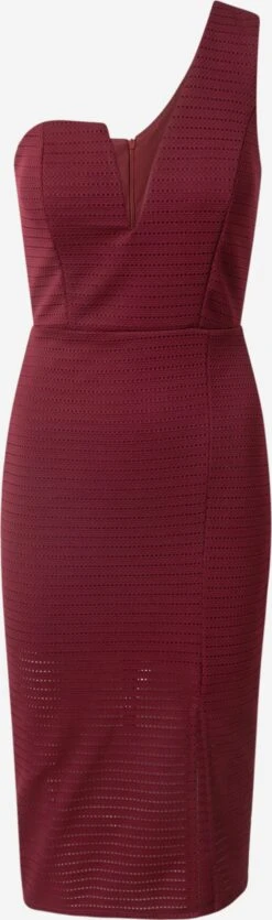 Wal G Mini Jurken Jurk Dames Bordeaux
