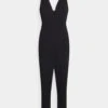 Sleeveless Plunge - Jumpsuit - Black 2 Sleeveless Plunge - Jumpsuit - Black -Wal G aabc0ba78f2f4d5fb5fb76b32096e118