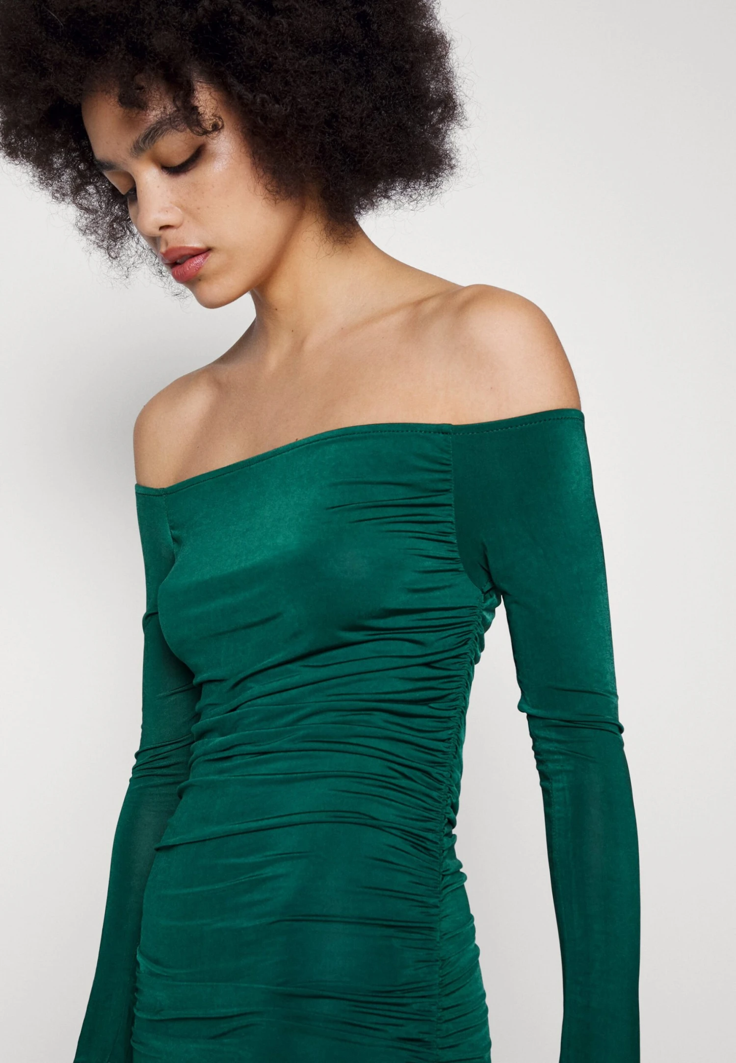 Wal G India- Etui-Jurk - Forest Green 9 Wal G India- Etui-Jurk - Forest Green - Afbeelding 7