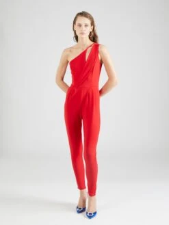 Wal G Lange Jumpsuits Jumpsuit MICA Dames Rood -Wal G ae605d4a31e97cd3ea1bcc2ac84f8675