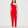 Wal G Kelly Ruffle - Jumpsuit - Red 1 Wal G Kelly Ruffle - Jumpsuit - Red -Wal G af882ff784ae4a66821c994cc54219e7