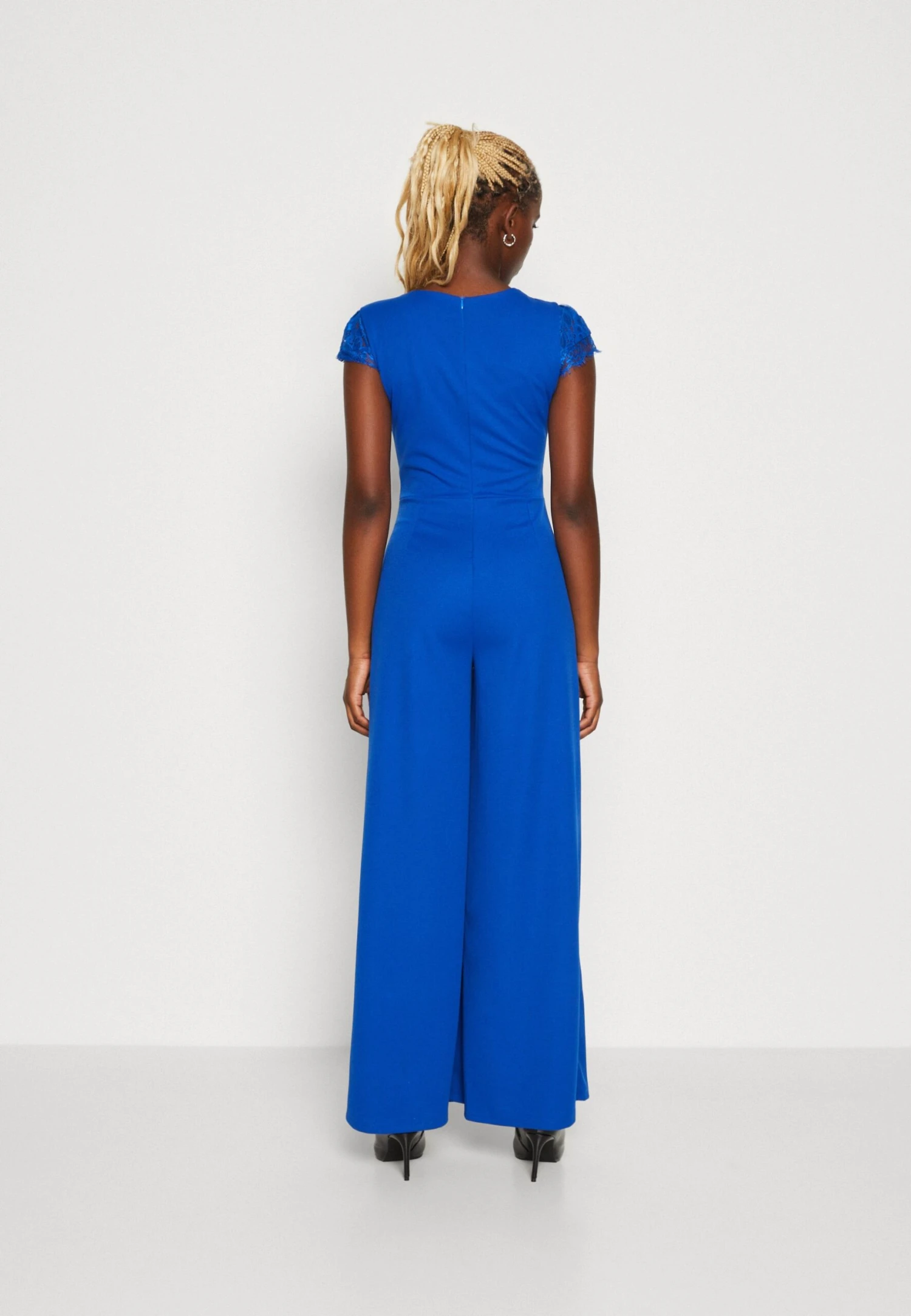Wal G Mary Alce Sleeve - Jumpsuit - Electric Blue 5 Wal G Mary Alce Sleeve - Jumpsuit - Electric Blue - Afbeelding 3