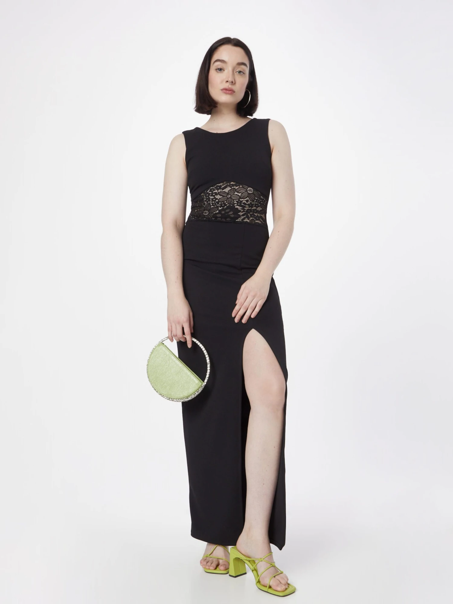 Wal G Maxi Jurken Jurk JEENA Dames Zwart 7 Wal G Maxi Jurken Jurk JEENA Dames Zwart - Afbeelding 5