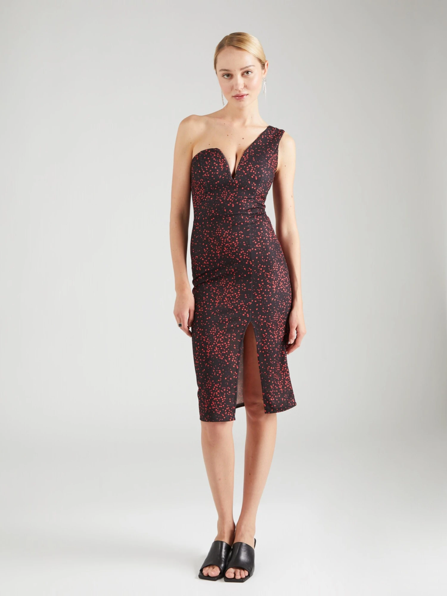 Wal G Cocktailjurken Cocktailjurk Dames Zwart 7 Wal G Cocktailjurken Cocktailjurk Dames Zwart - Afbeelding 5